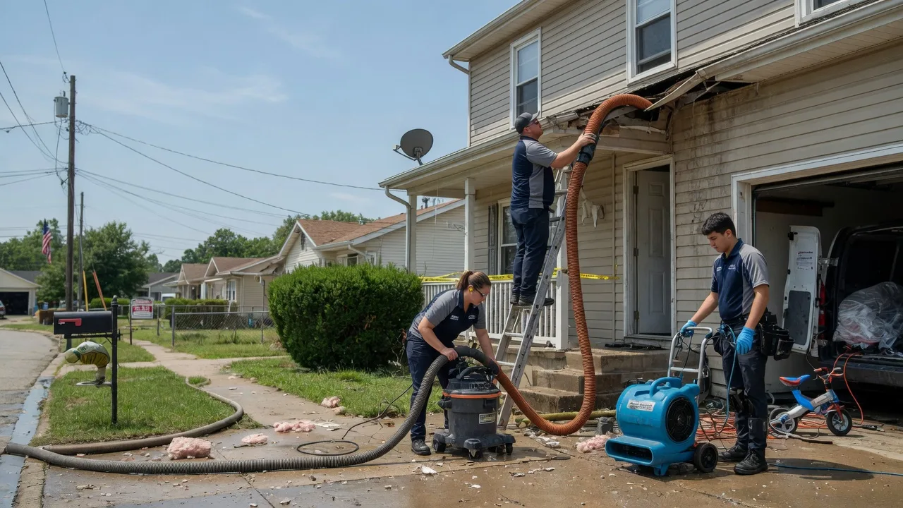 Water Damage Restoration in Pierceton, IN near me